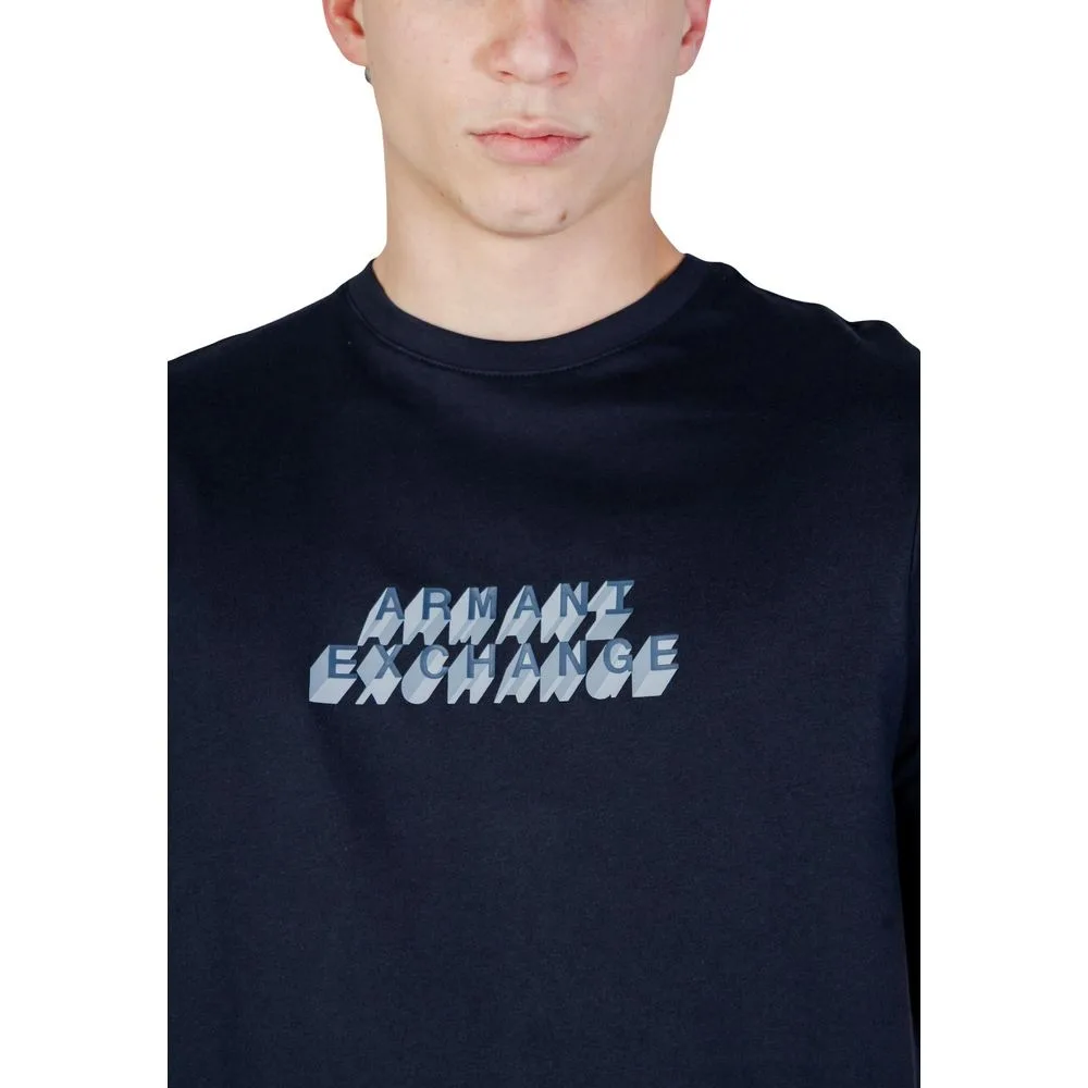 Blue Cotton T - Shirt - Image 5