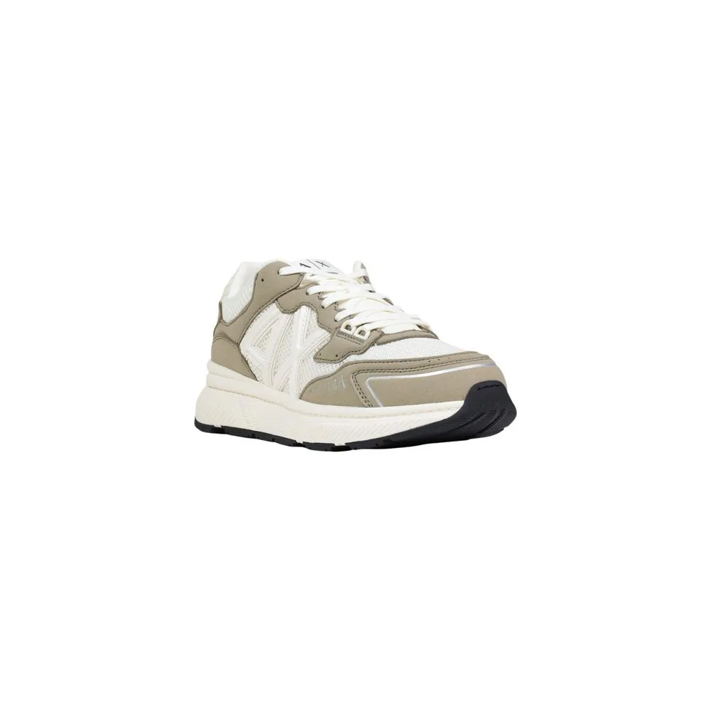 Green Polyester Athletic Sneakers - Image 2