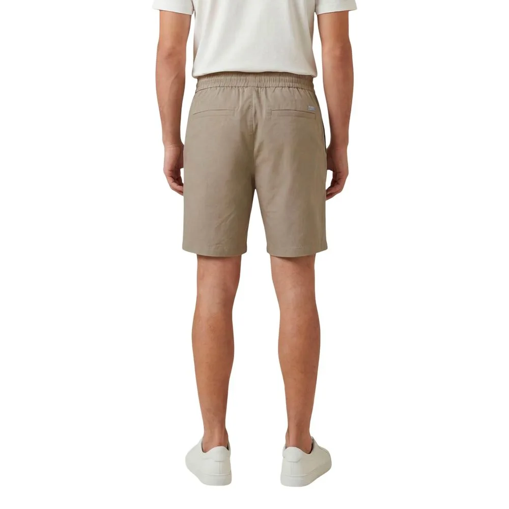 Beige Cotton Knee Length - Image 2