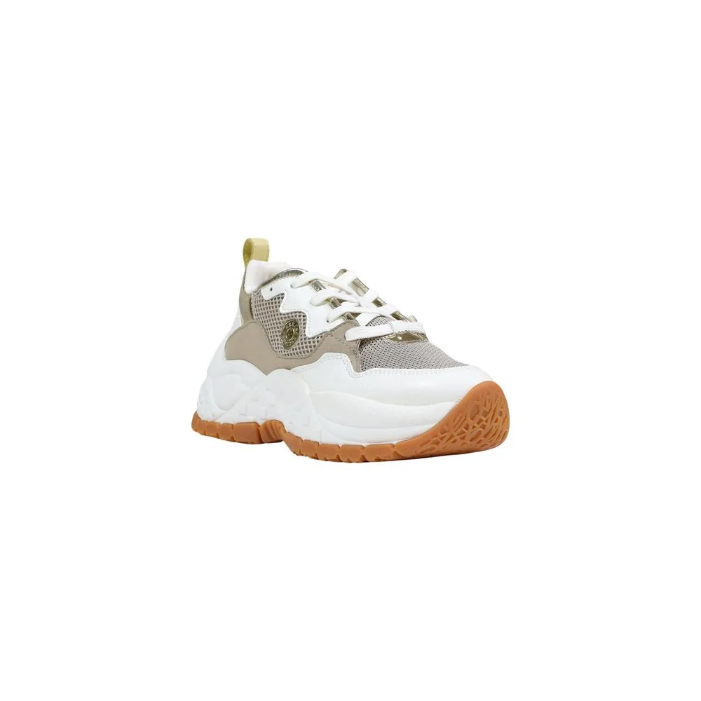 Bicolor Polyethylene Athletic Sneakers - Image 2