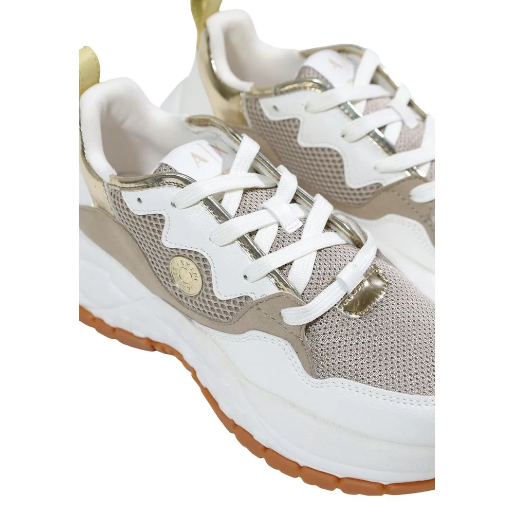 Bicolor Polyethylene Athletic Sneakers - Image 5