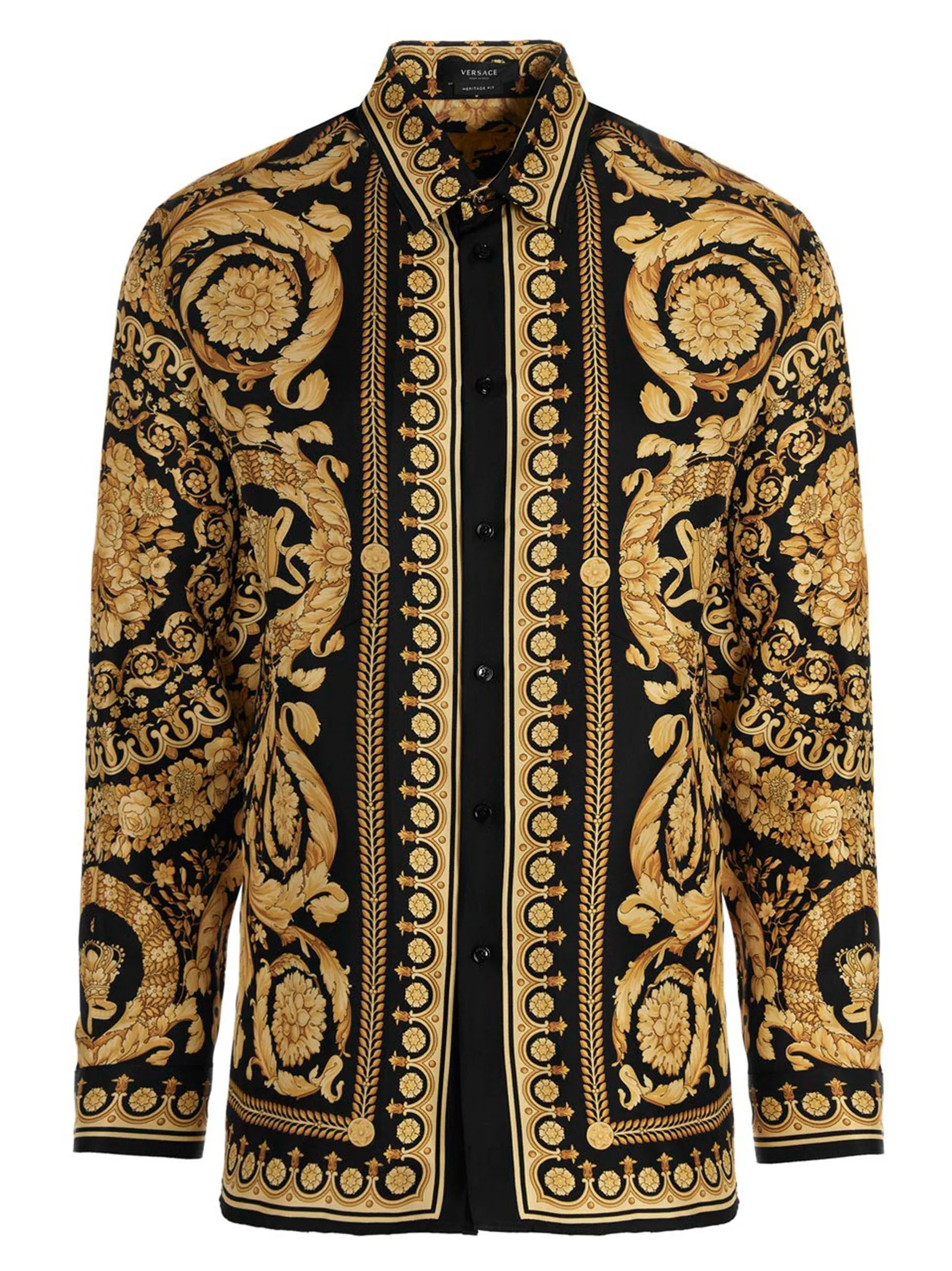 Gold Silk Shirt