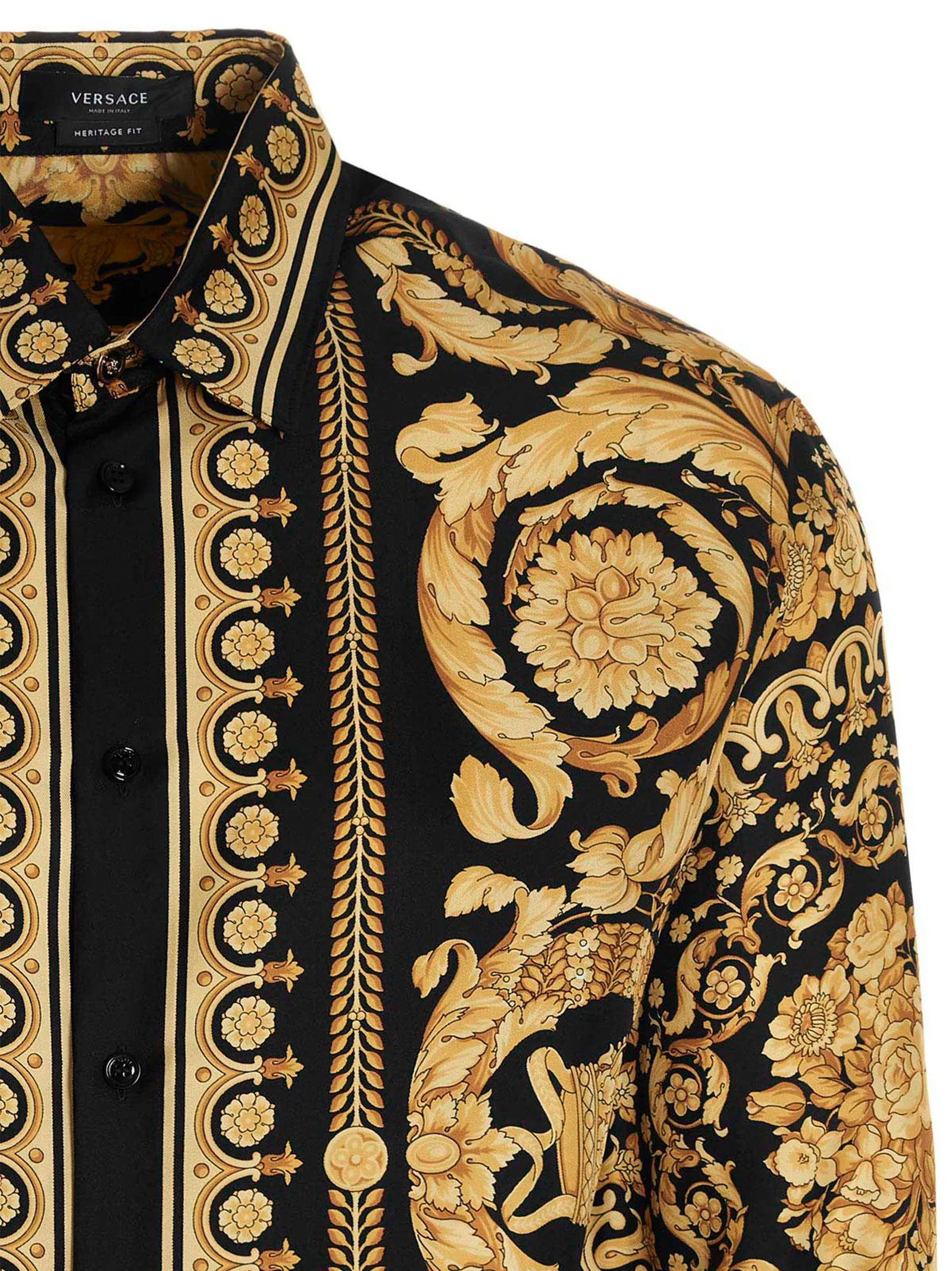 Gold Silk Shirt - Image 3