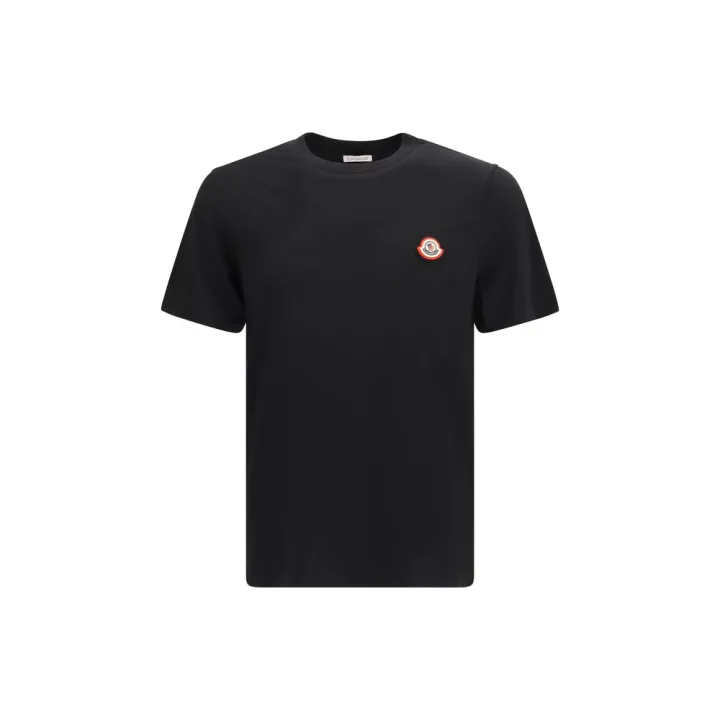Black Cotton T-Shirt