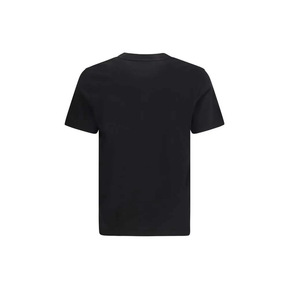 Black Cotton T-Shirt - Image 2