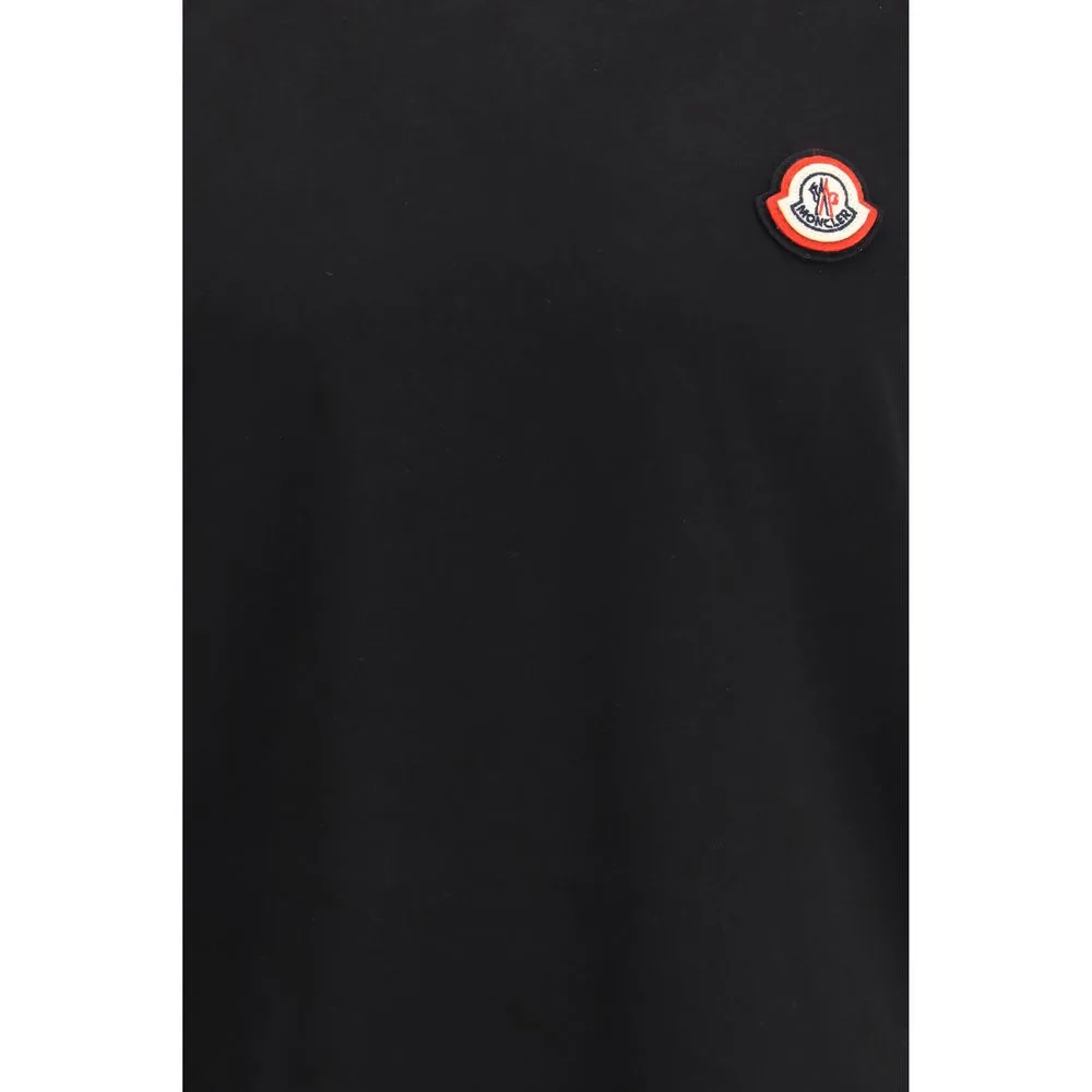 Black Cotton T-Shirt - Image 3