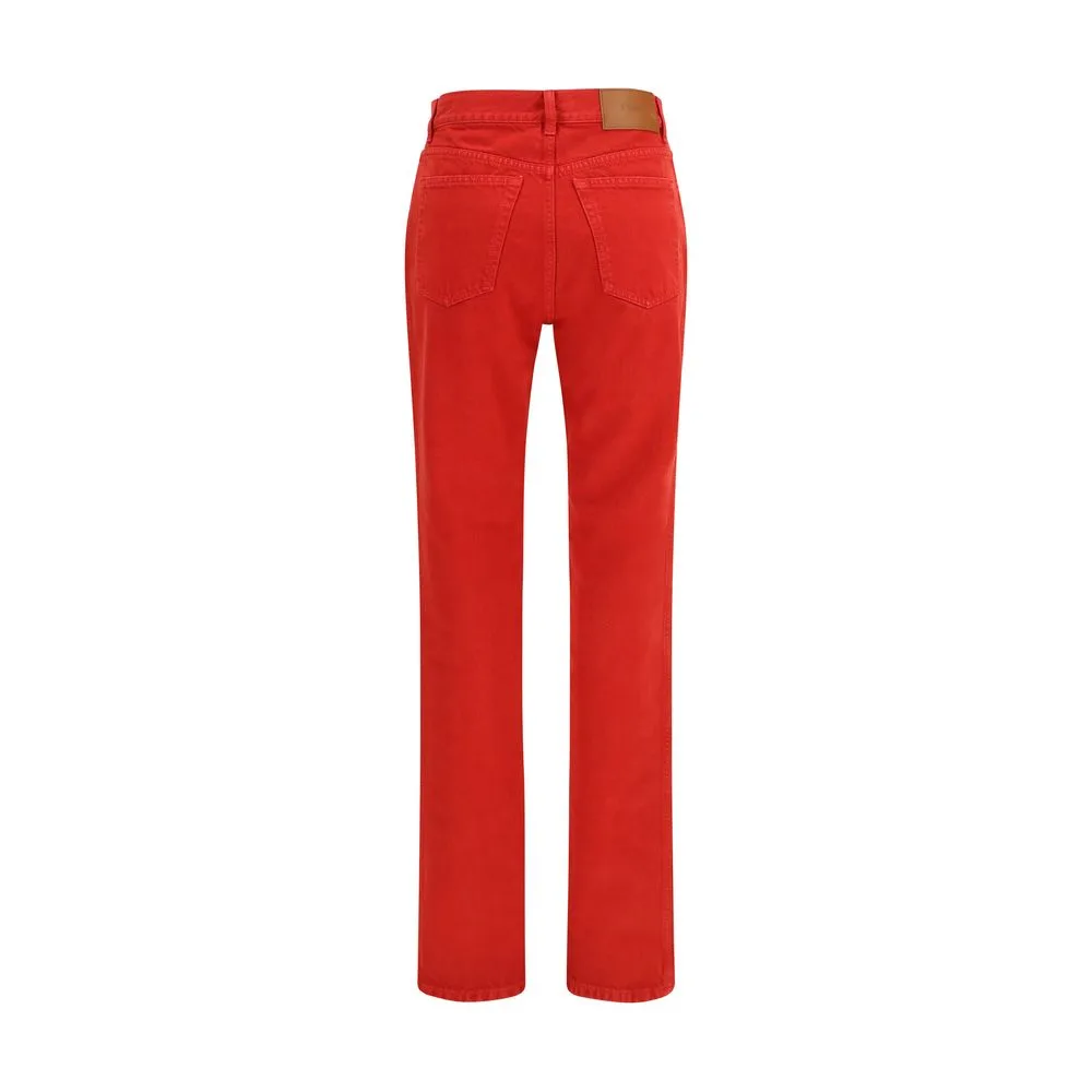 Red Cotton Pants - Image 2