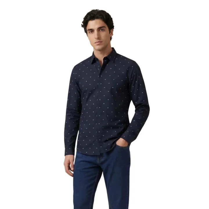 Blue Cotton Shirt