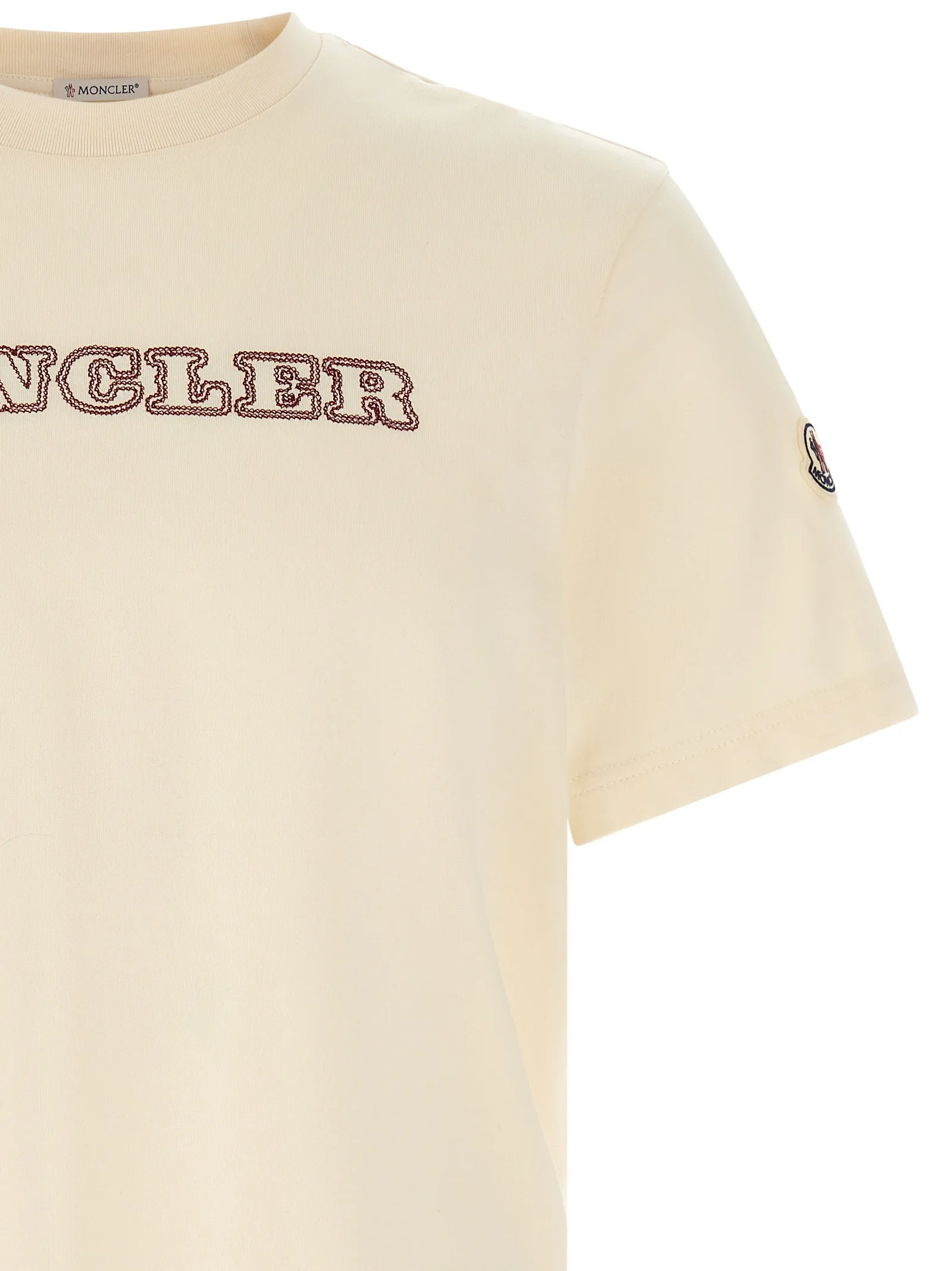 White Cotton T-Shirt - Image 3