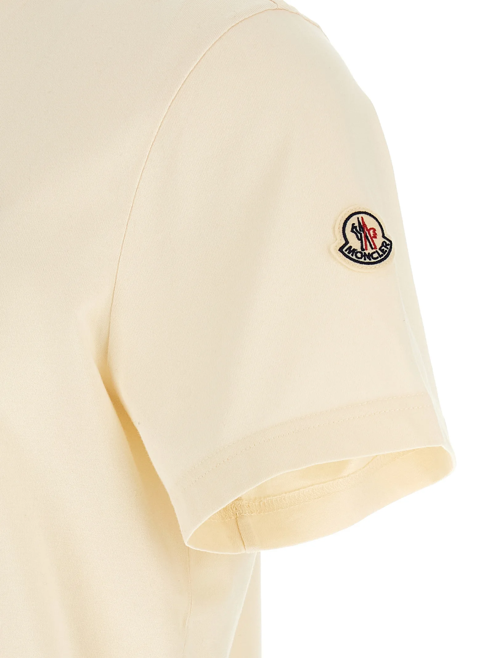 White Cotton T-Shirt - Image 4