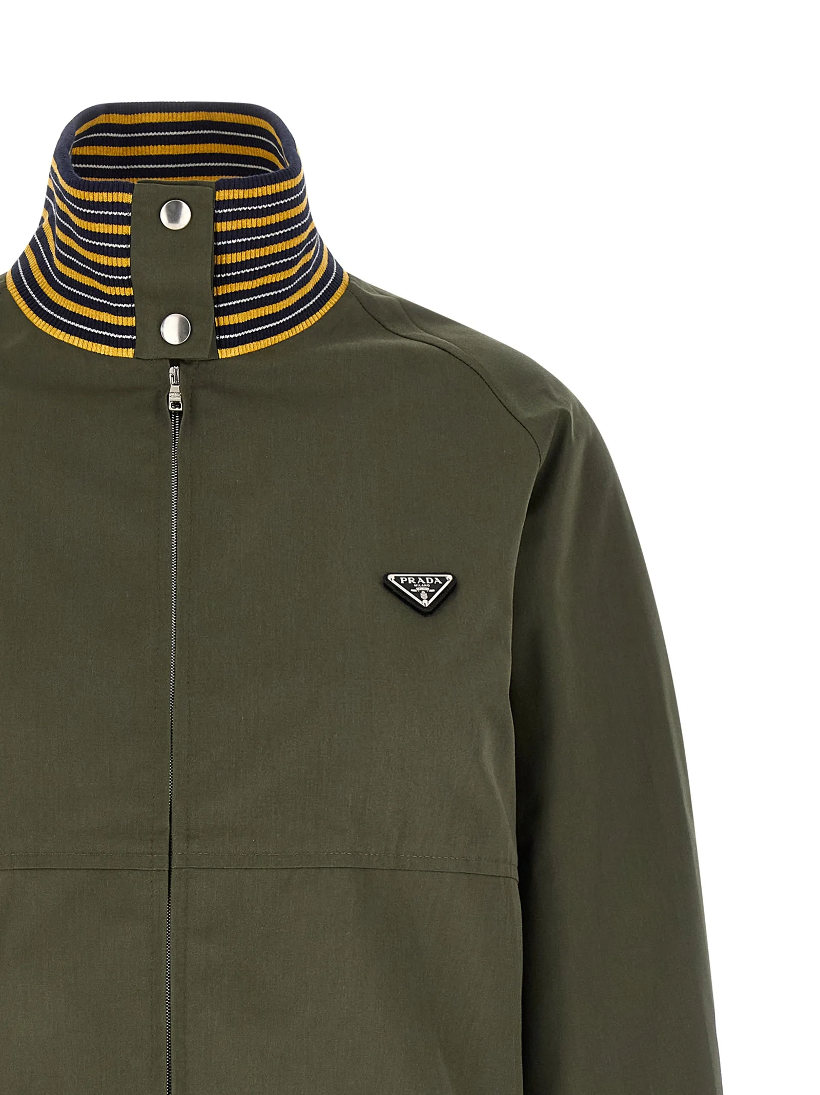 Bicolor Polyester Bomber - Image 3