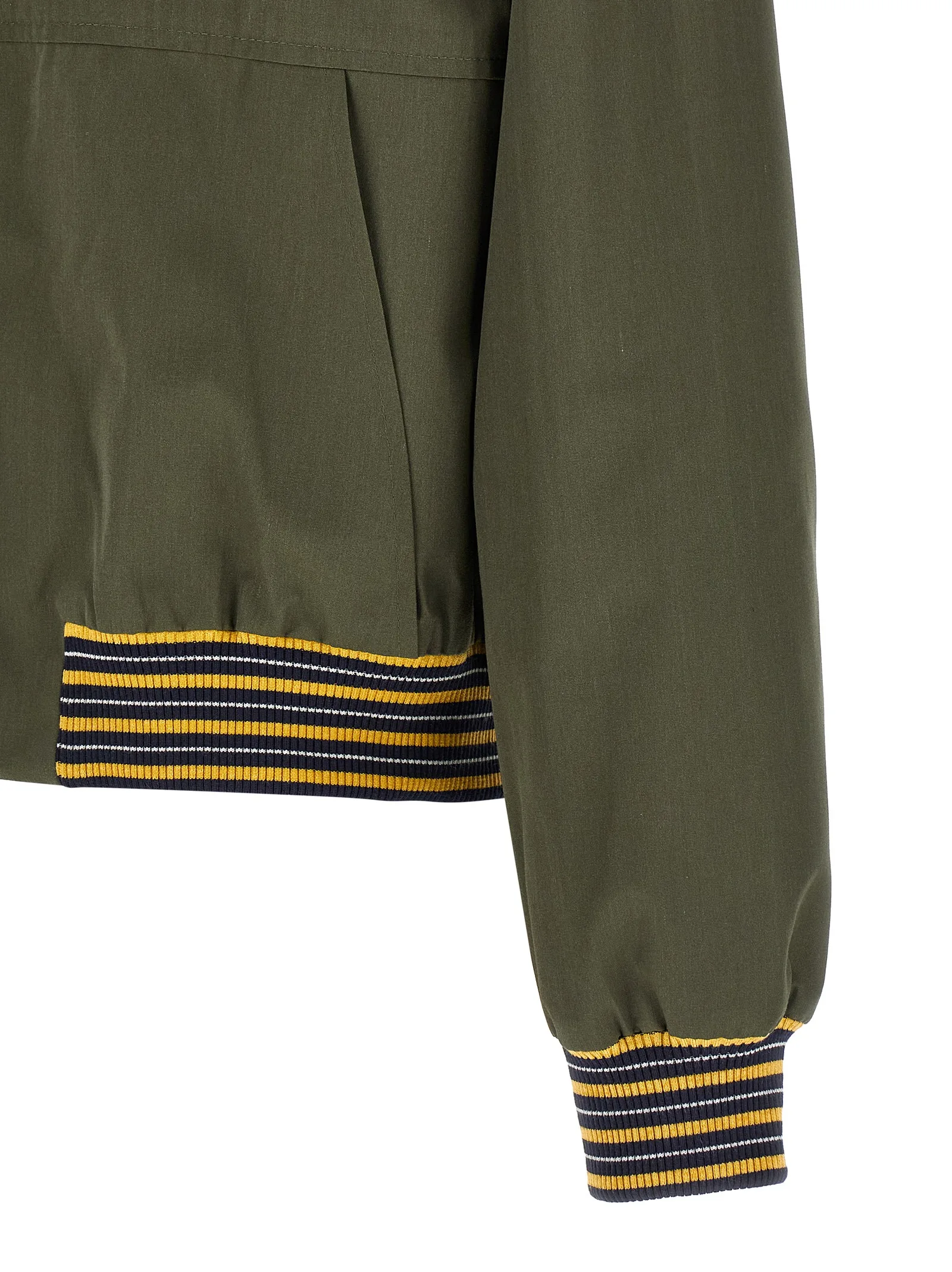 Bicolor Polyester Bomber - Image 4