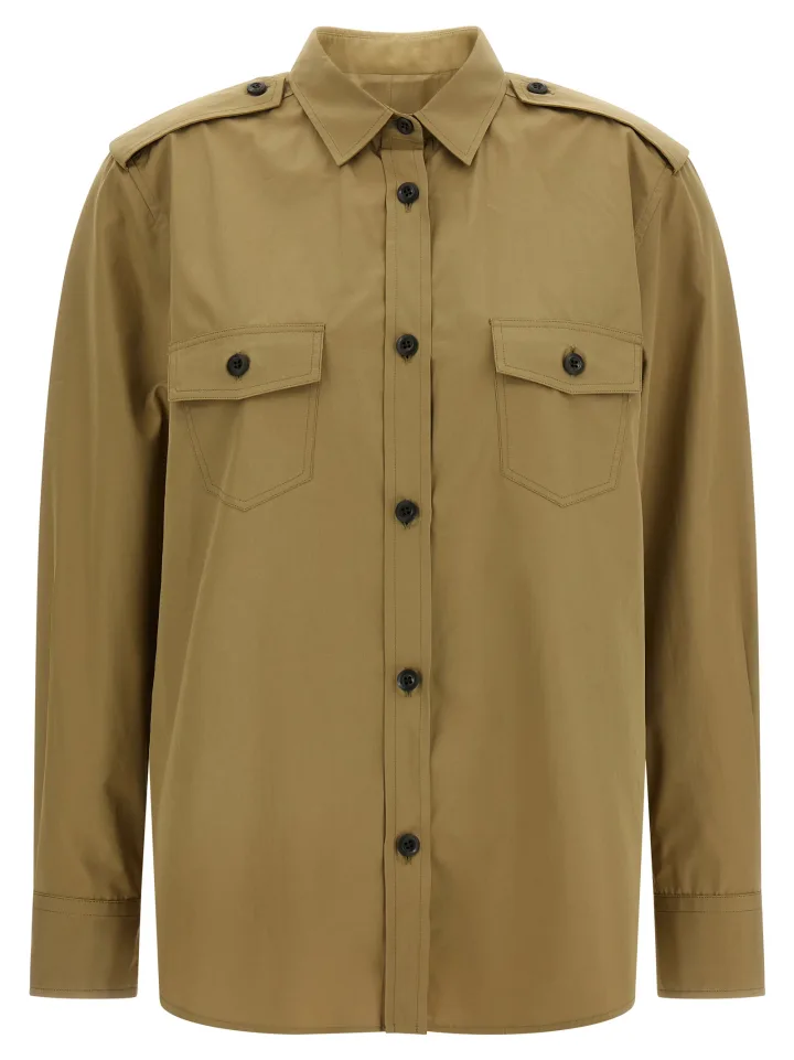 Brown Cotton Blouse