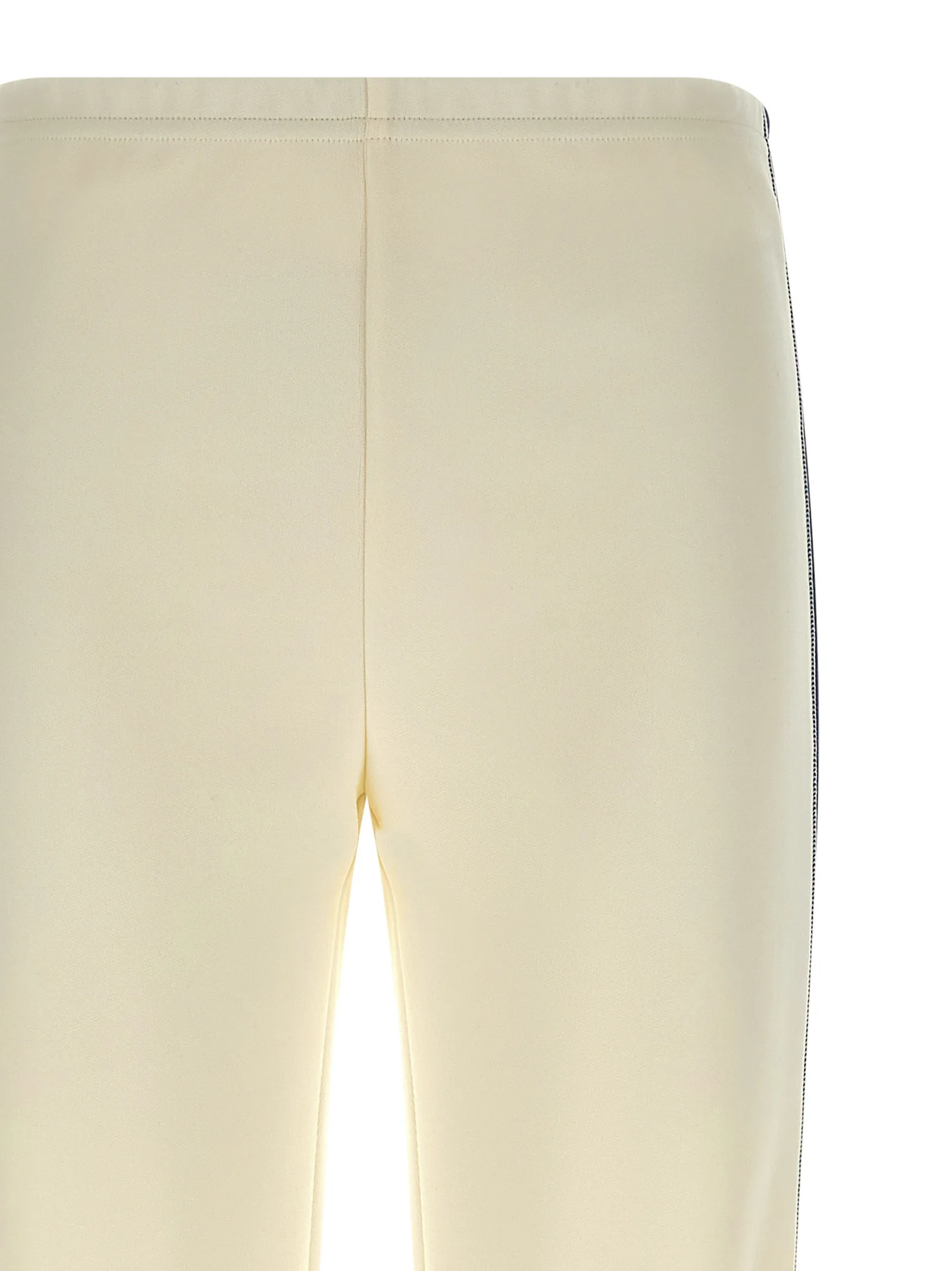 White Polyester Joggers (Workout Pants) - Image 3