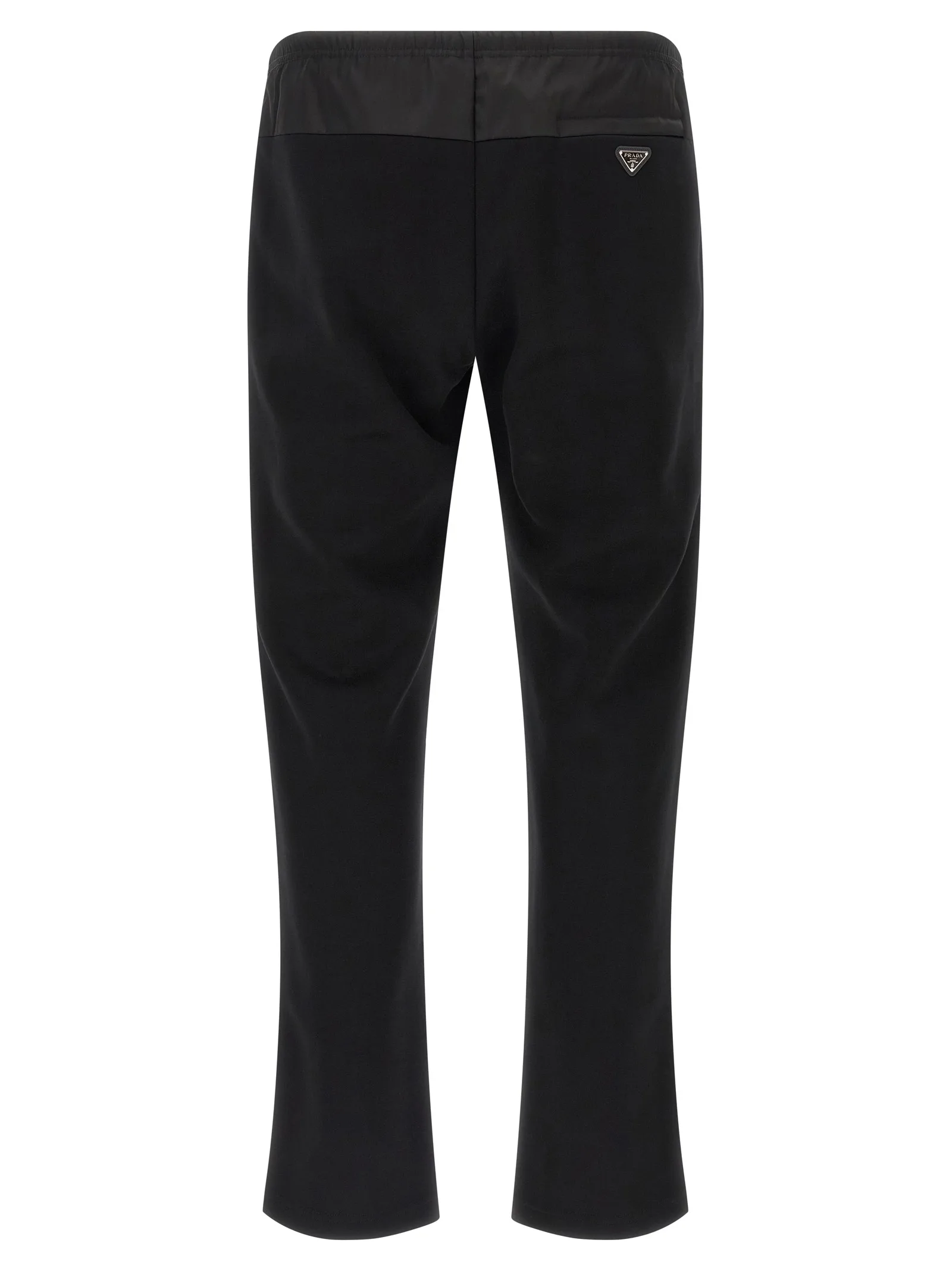 Black Cotton Joggers (Workout Pants) - Image 2