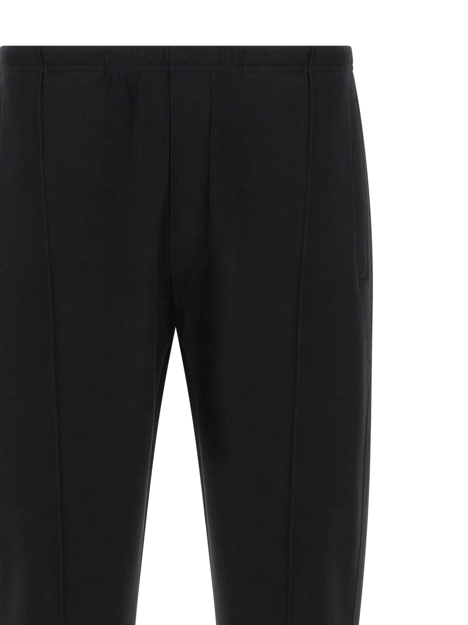 Black Cotton Joggers (Workout Pants) - Image 3
