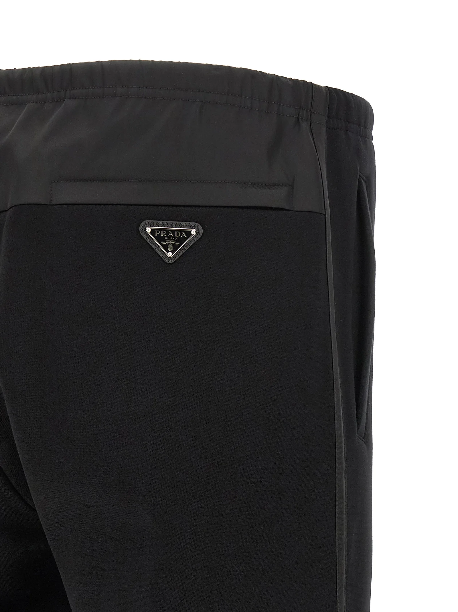 Black Cotton Joggers (Workout Pants) - Image 4
