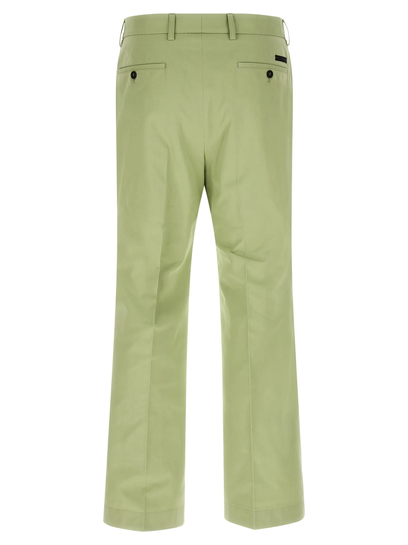 Bicolor Cotton Casual Pants - Image 2