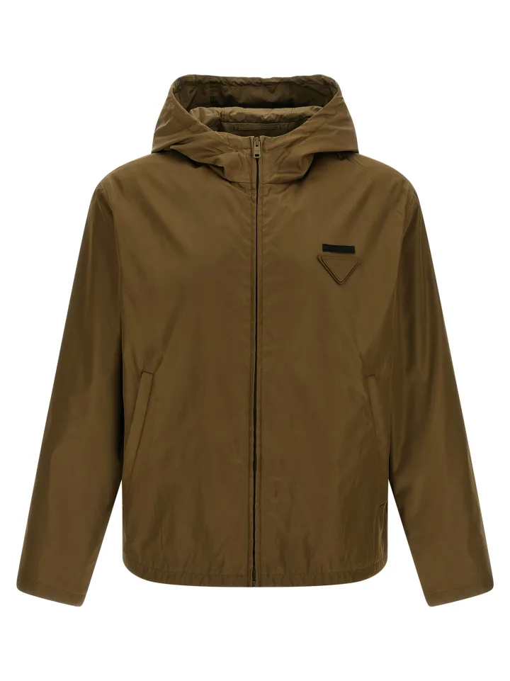 Bicolor Polyamide Shell Jacket