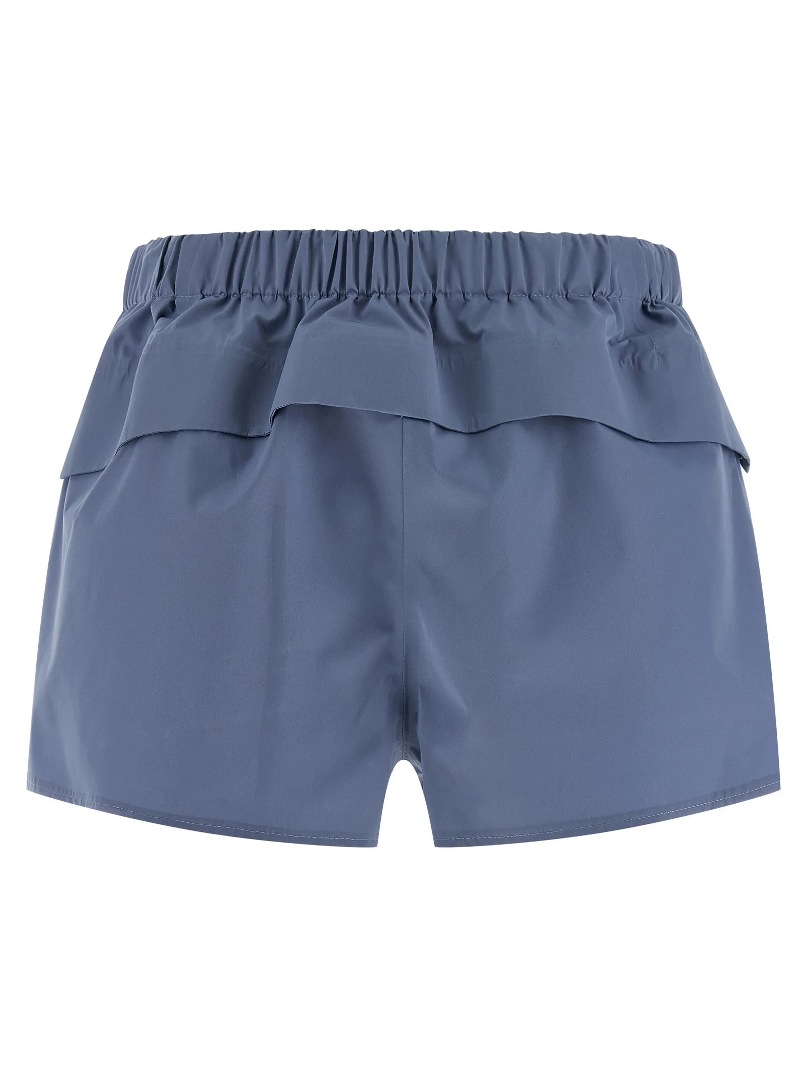 Blue Polyester Bermuda Shorts - Image 2
