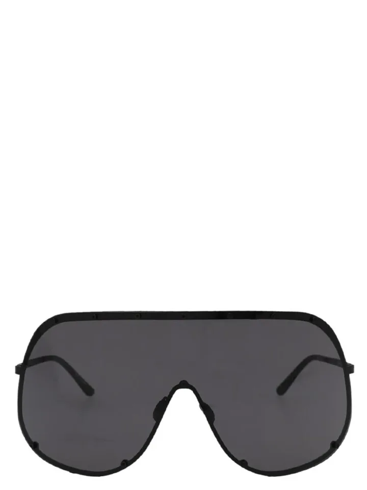 Black Stainless Steel Sunglasses