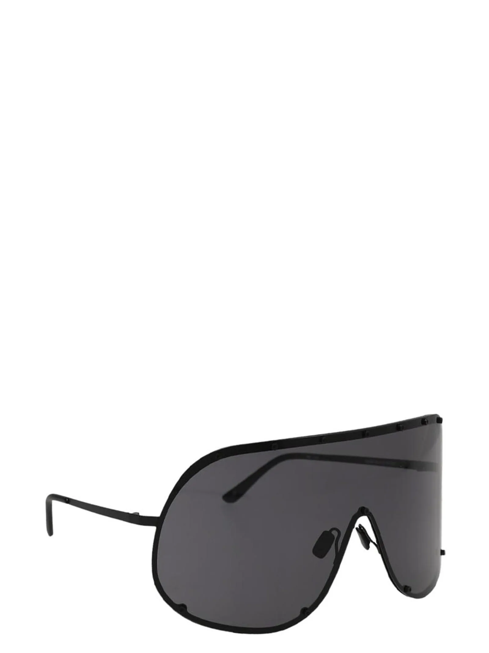 Black Stainless Steel Sunglasses - Image 3