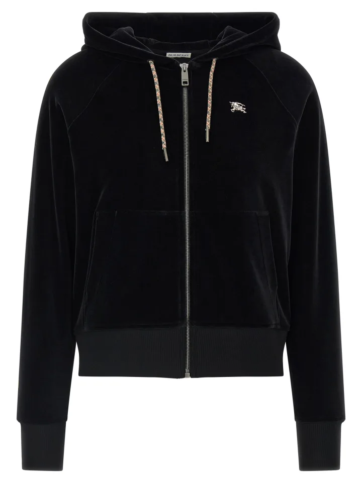 Black Cotton Sweatshirt