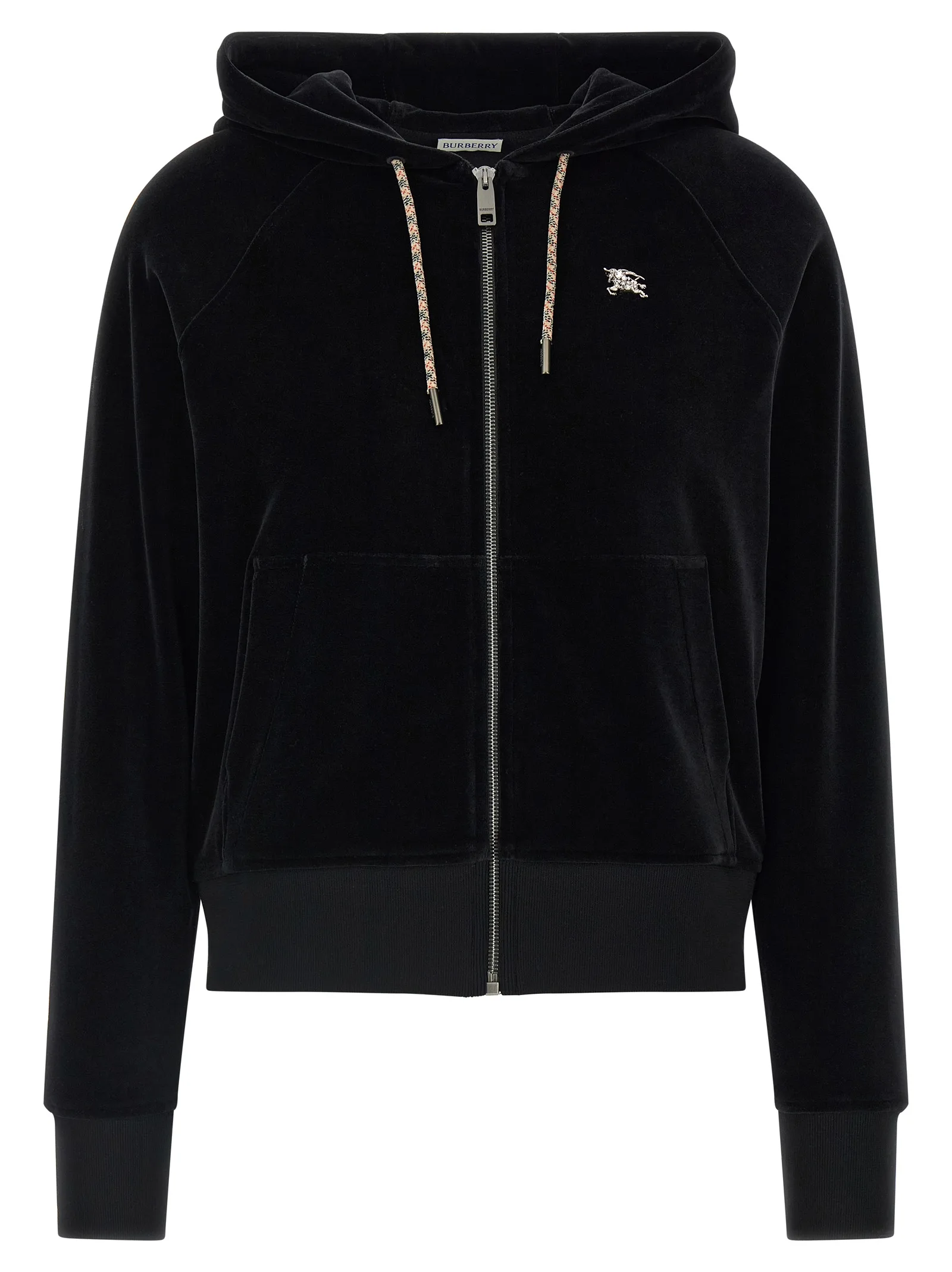 Black Cotton Sweatshirt