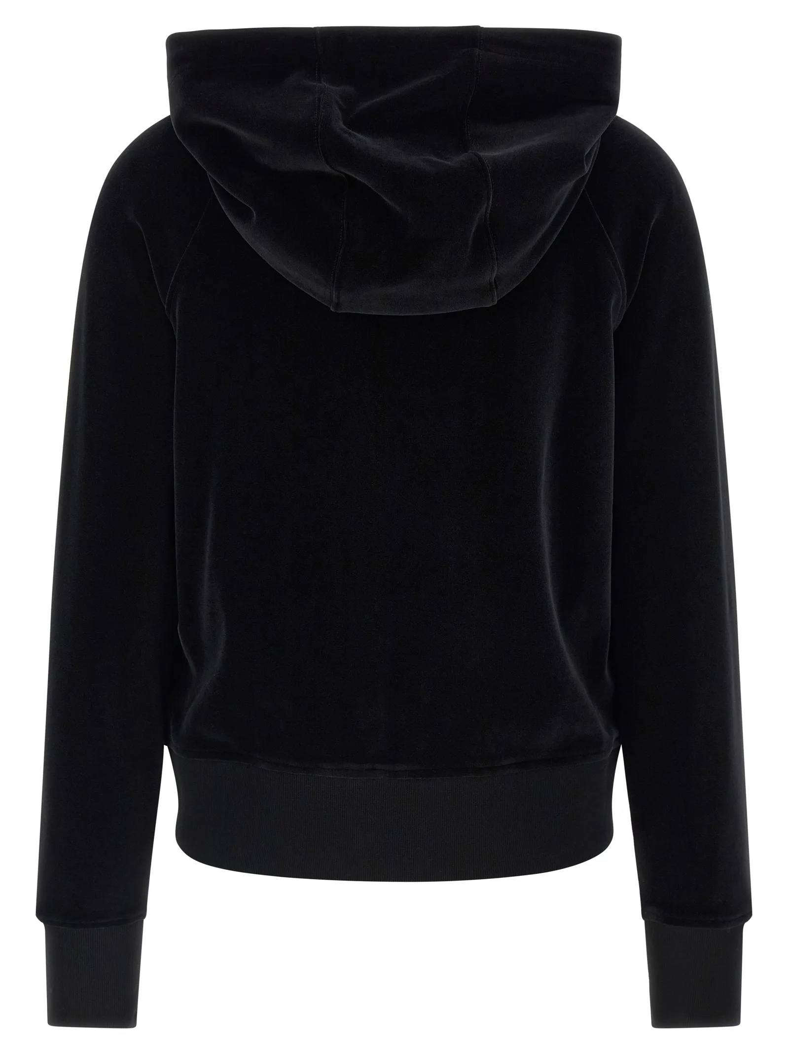 Black Cotton Sweatshirt - Image 2