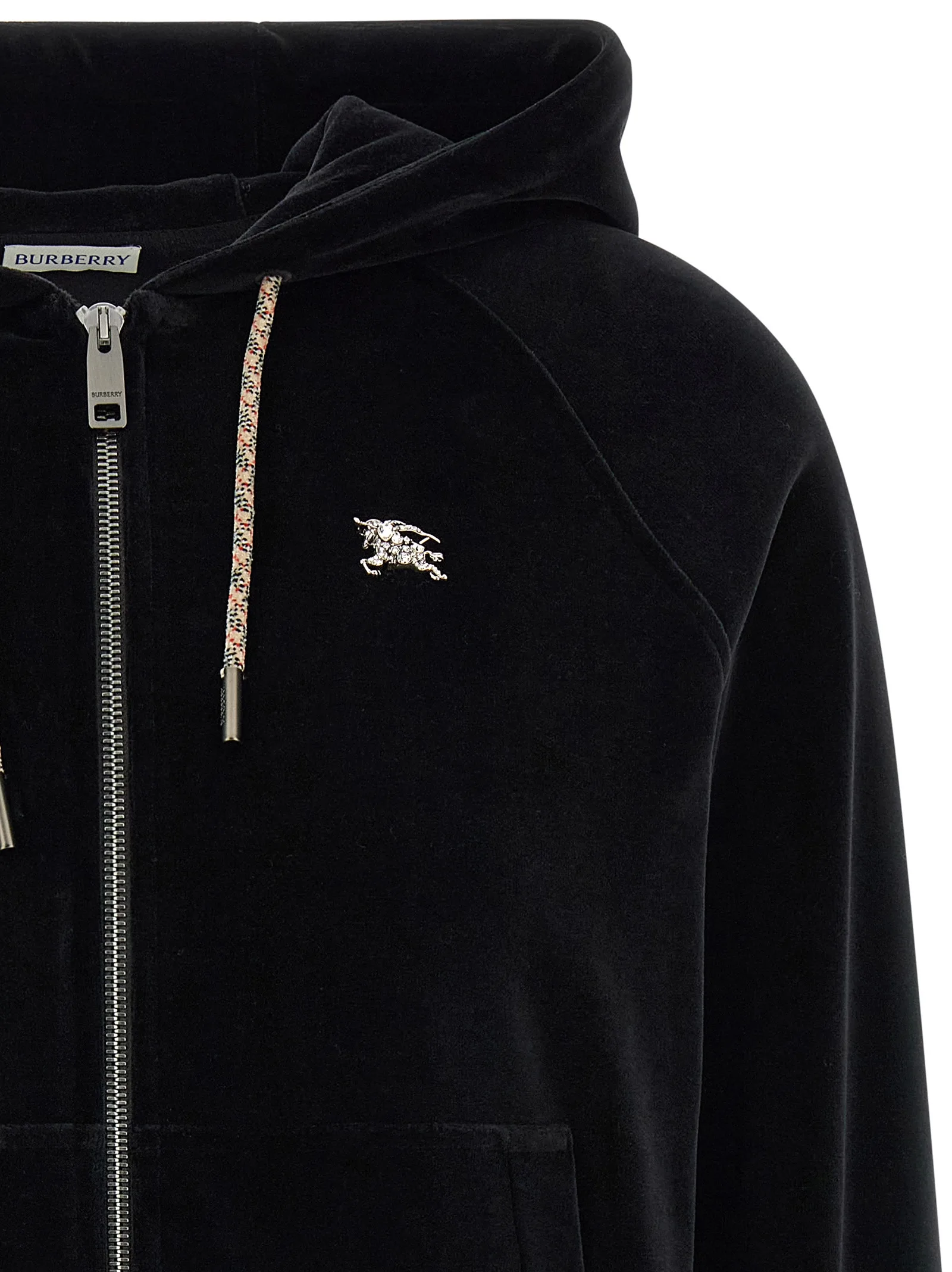 Black Cotton Sweatshirt - Image 3