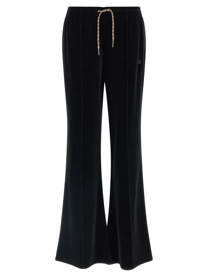 Black Cotton Joggers (Workout Pants)