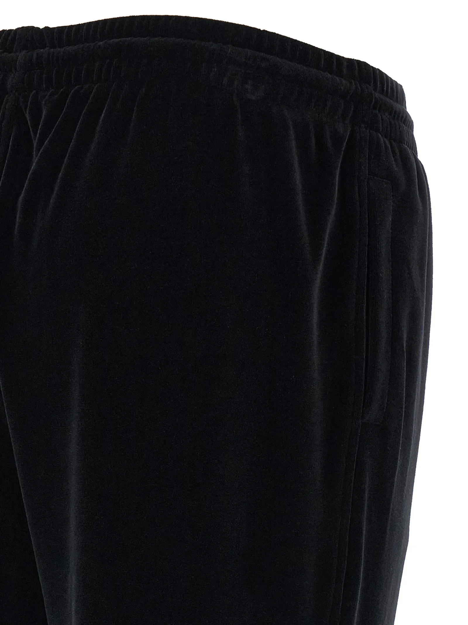 Black Cotton Joggers (Workout Pants) - Image 4