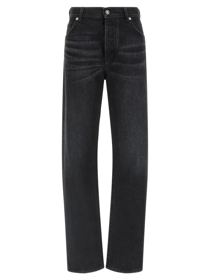 Black Cotton Jeans Denim