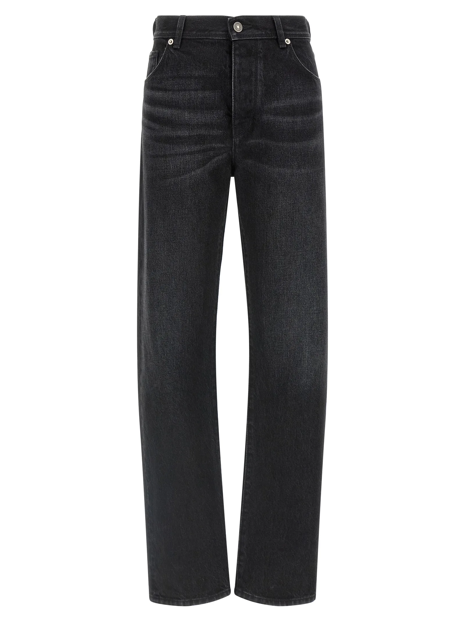 Black Cotton Jeans Denim