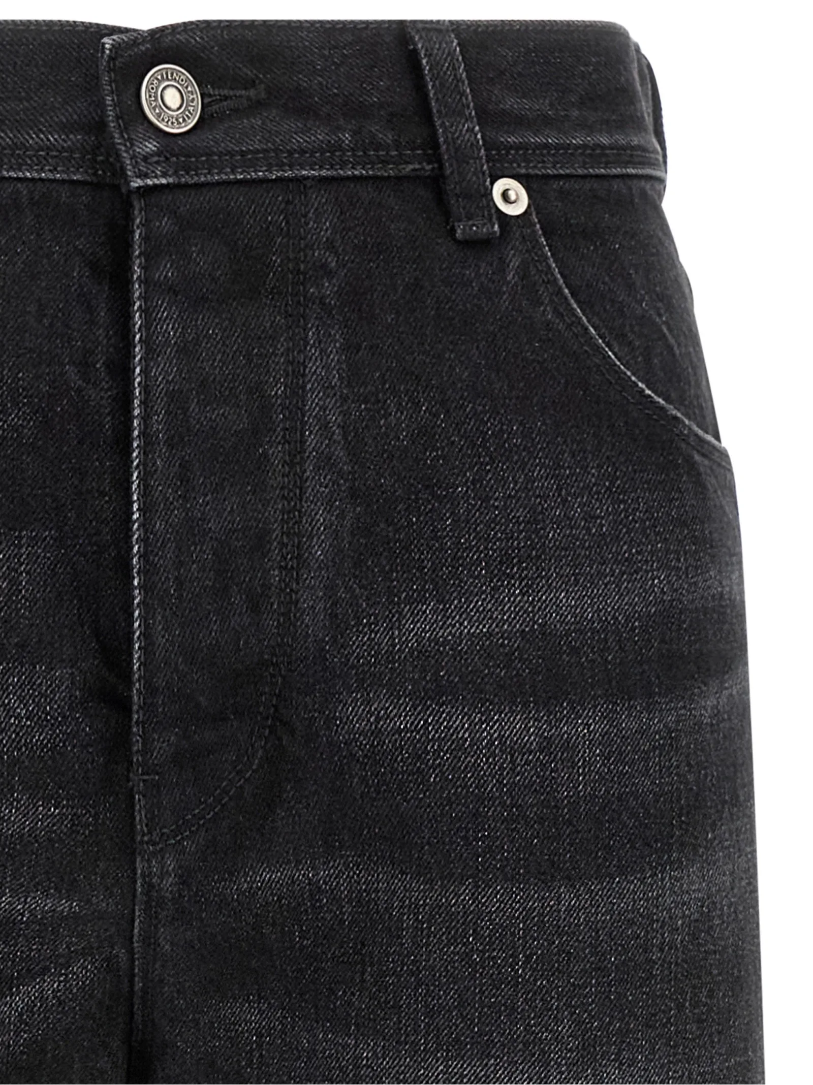 Black Cotton Jeans Denim - Image 3
