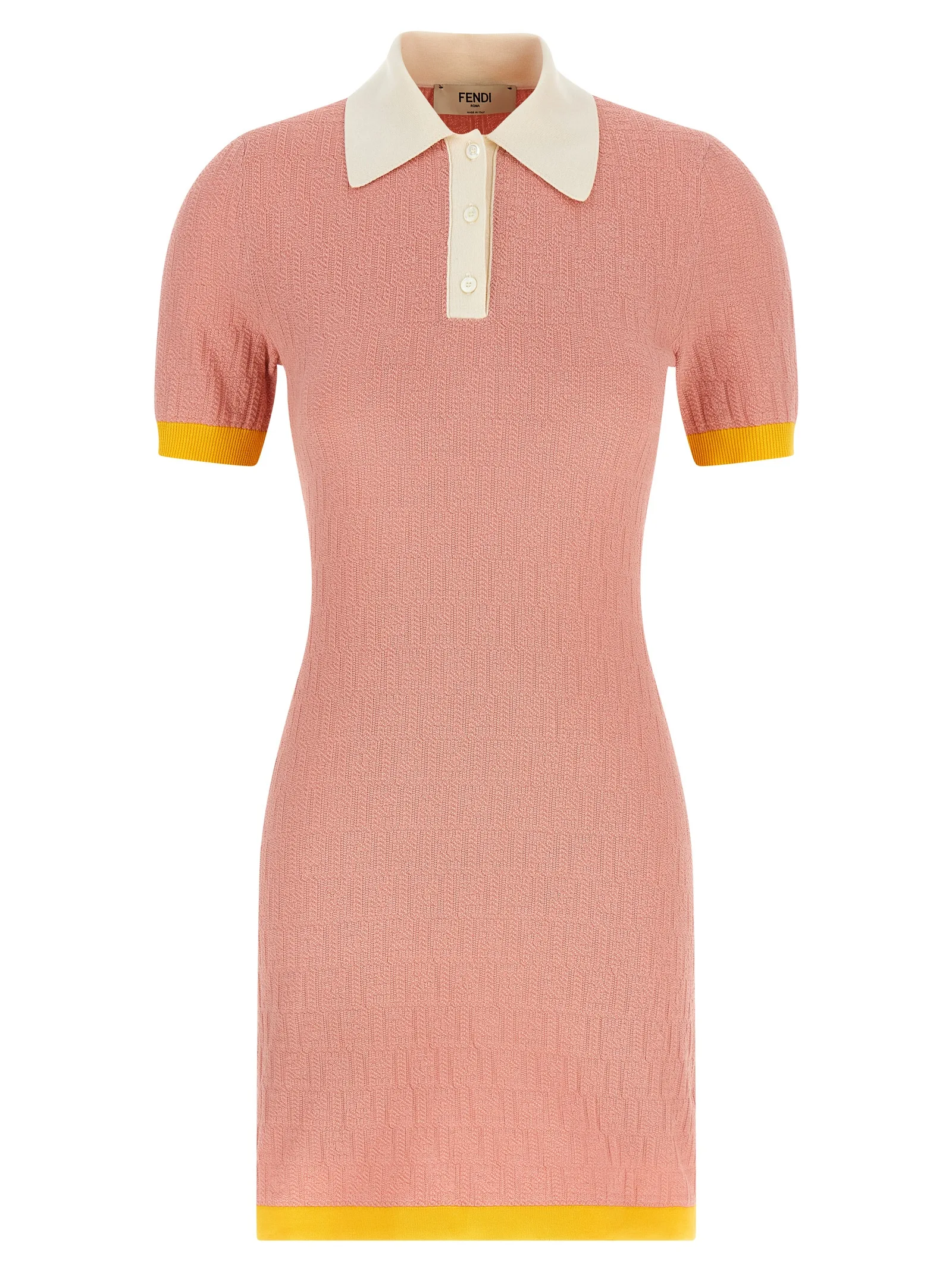Multicolor Cotton Short Dress