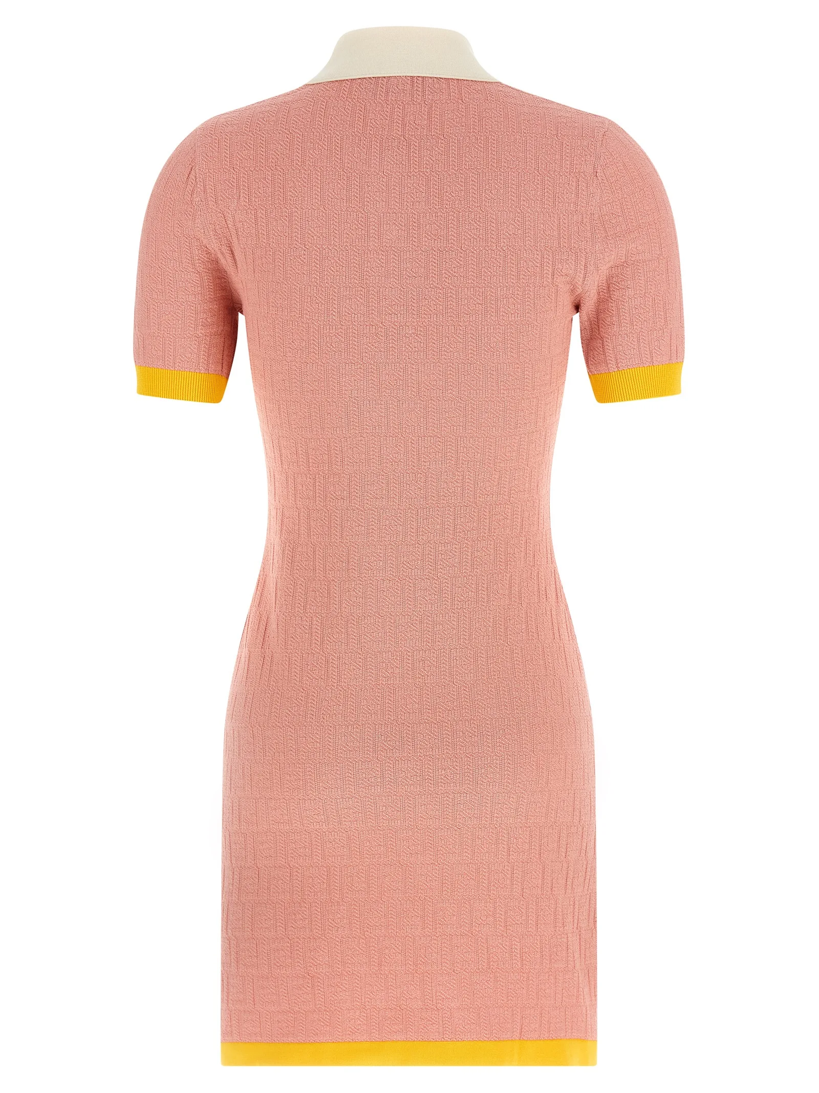 Multicolor Cotton Short Dress - Image 2