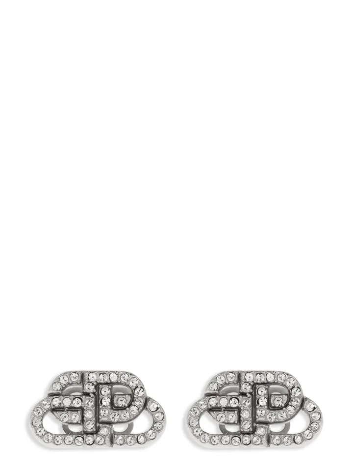 Silver Brass Earrings