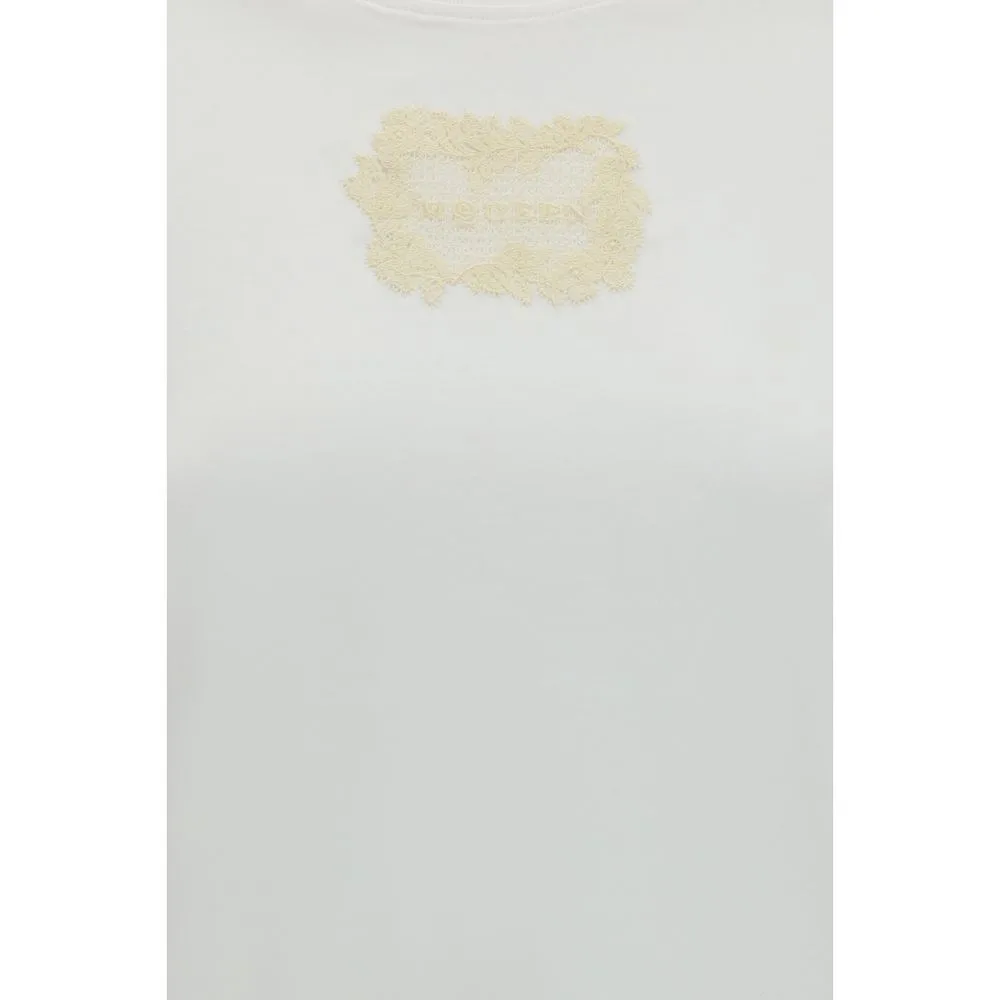 White Cotton T-Shirt - Image 3