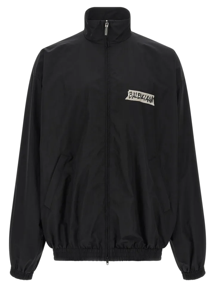 Black Cotton Sweatshirt