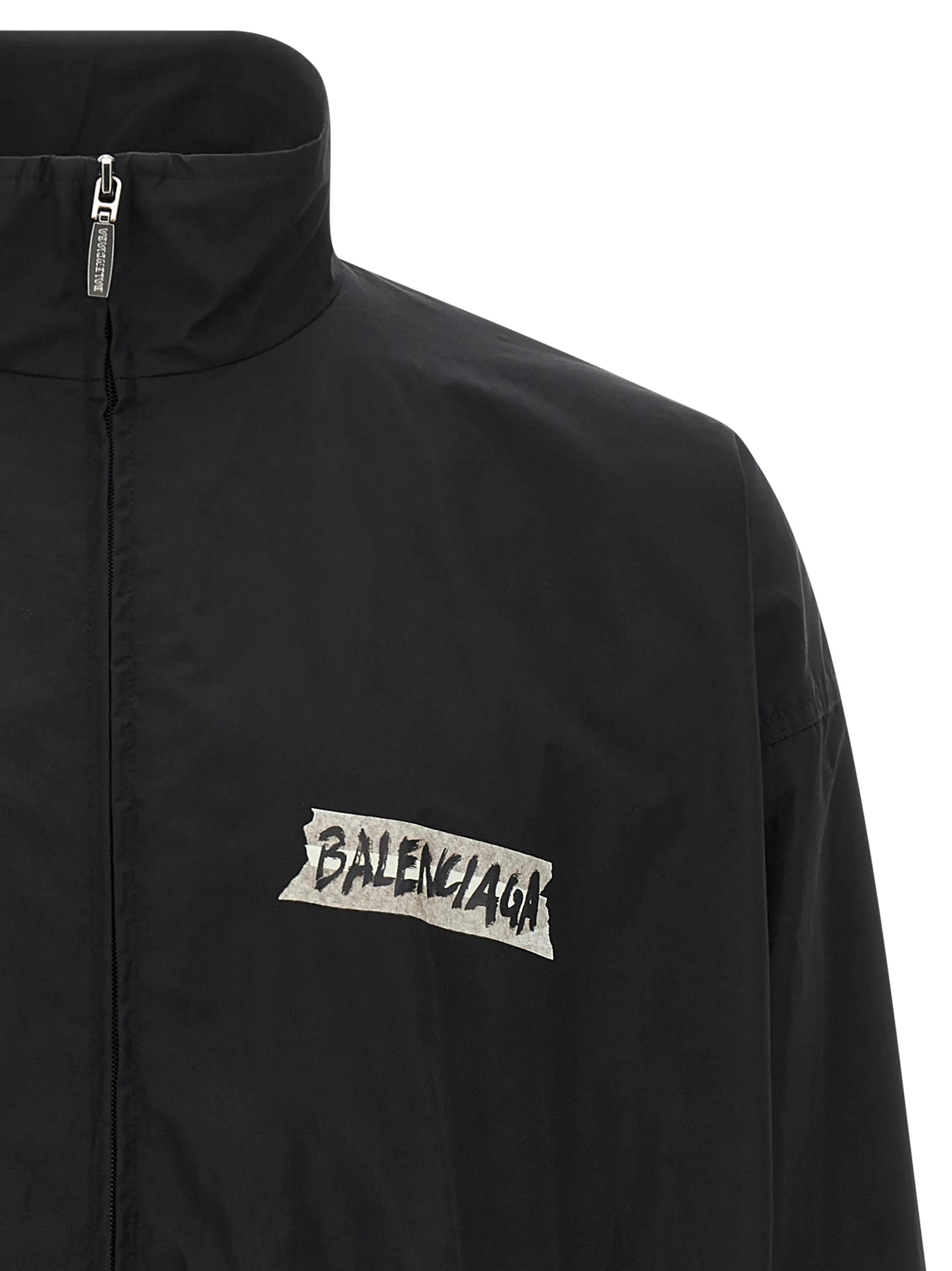 Black Cotton Sweatshirt - Image 3
