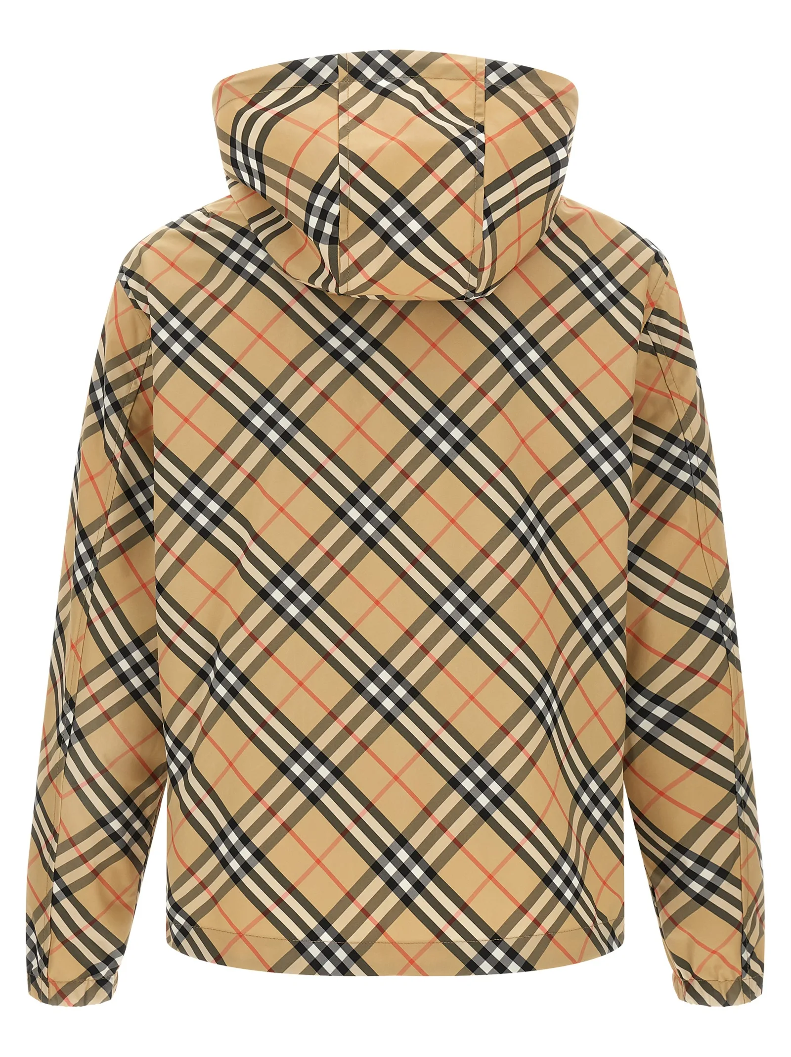 Beige Polyester Shell Jacket - Image 2