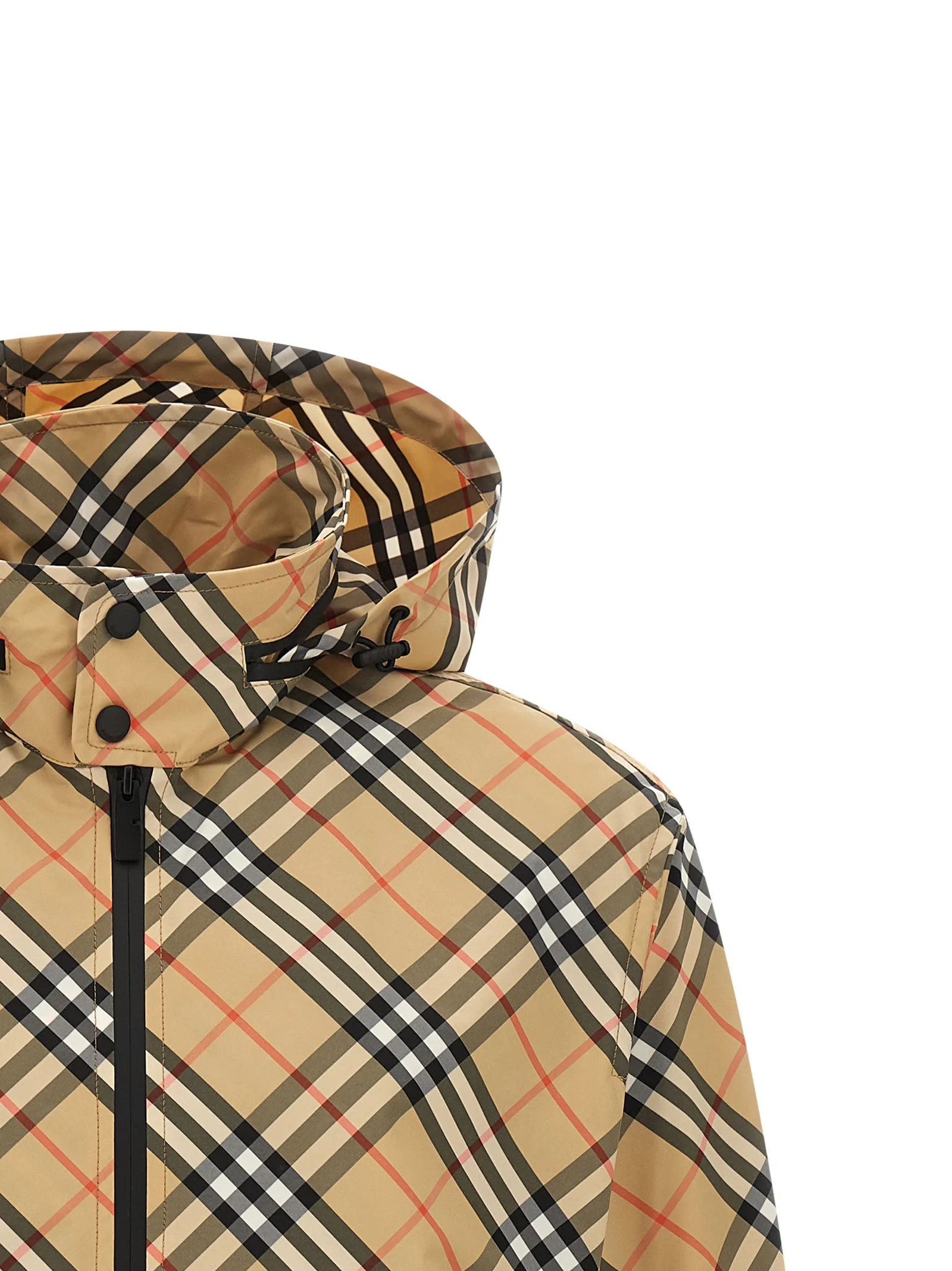 Beige Polyester Shell Jacket - Image 3