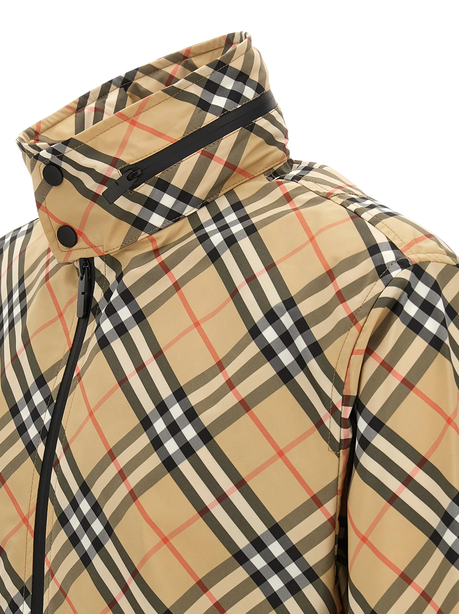 Beige Polyester Shell Jacket - Image 4