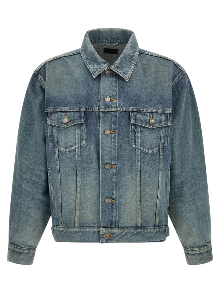 Blue Cotton Denim Jacket