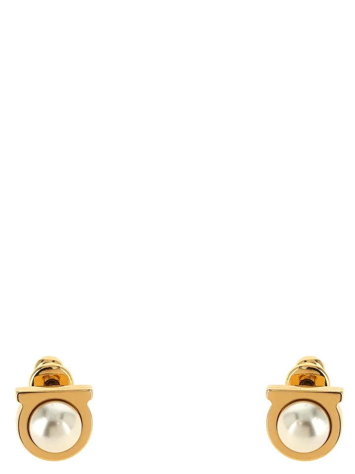 Gold Brass Earrings