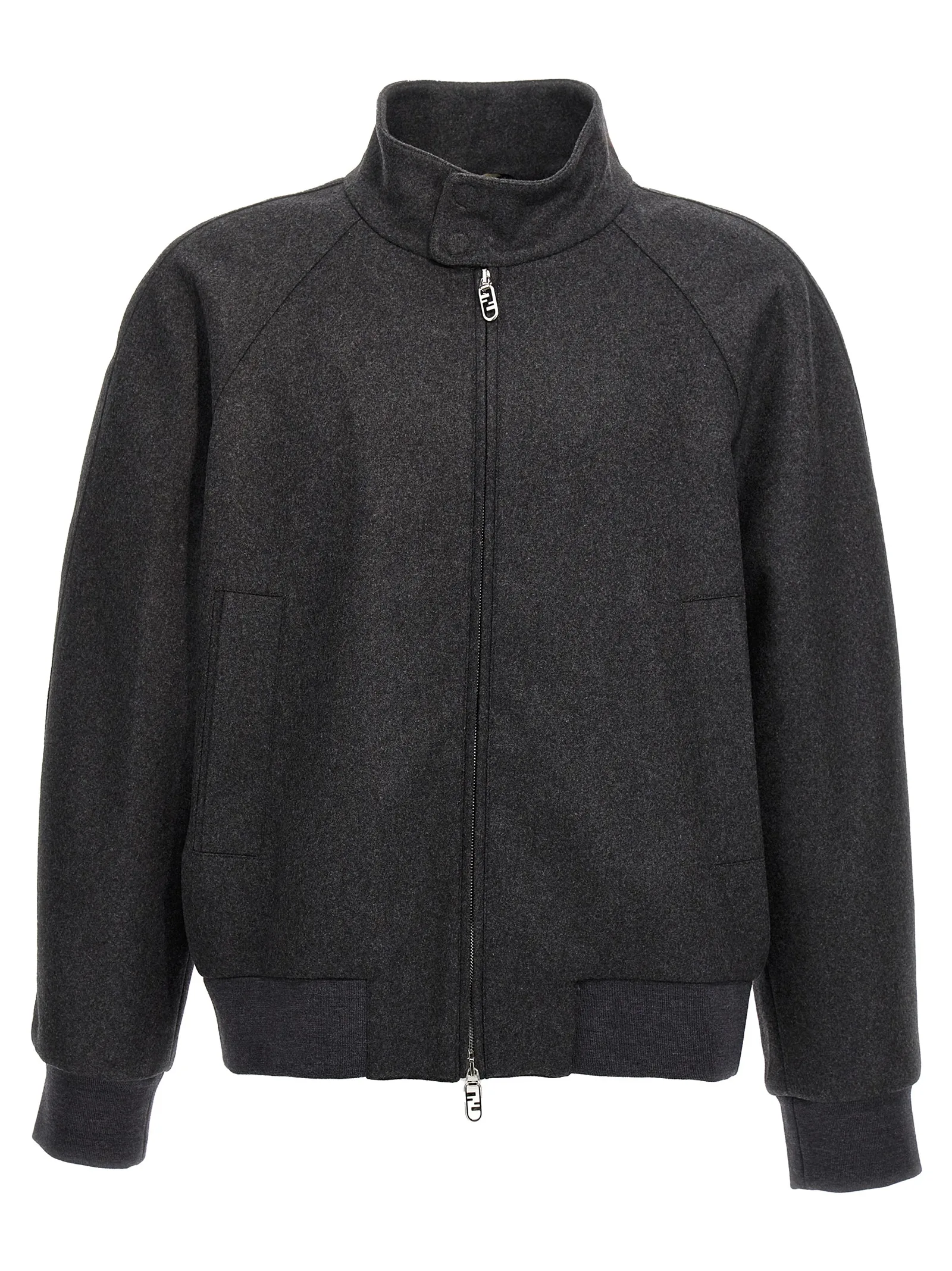 Gray Cashmere Jacket