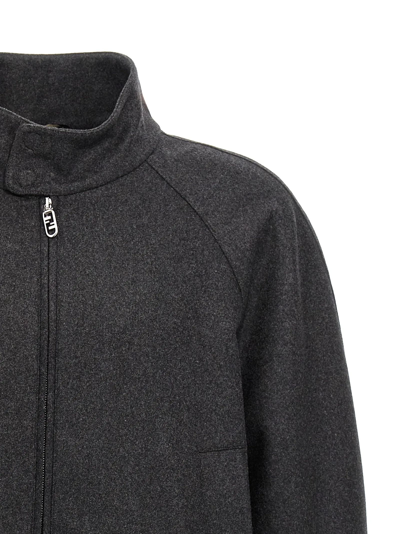 Gray Cashmere Jacket - Image 3