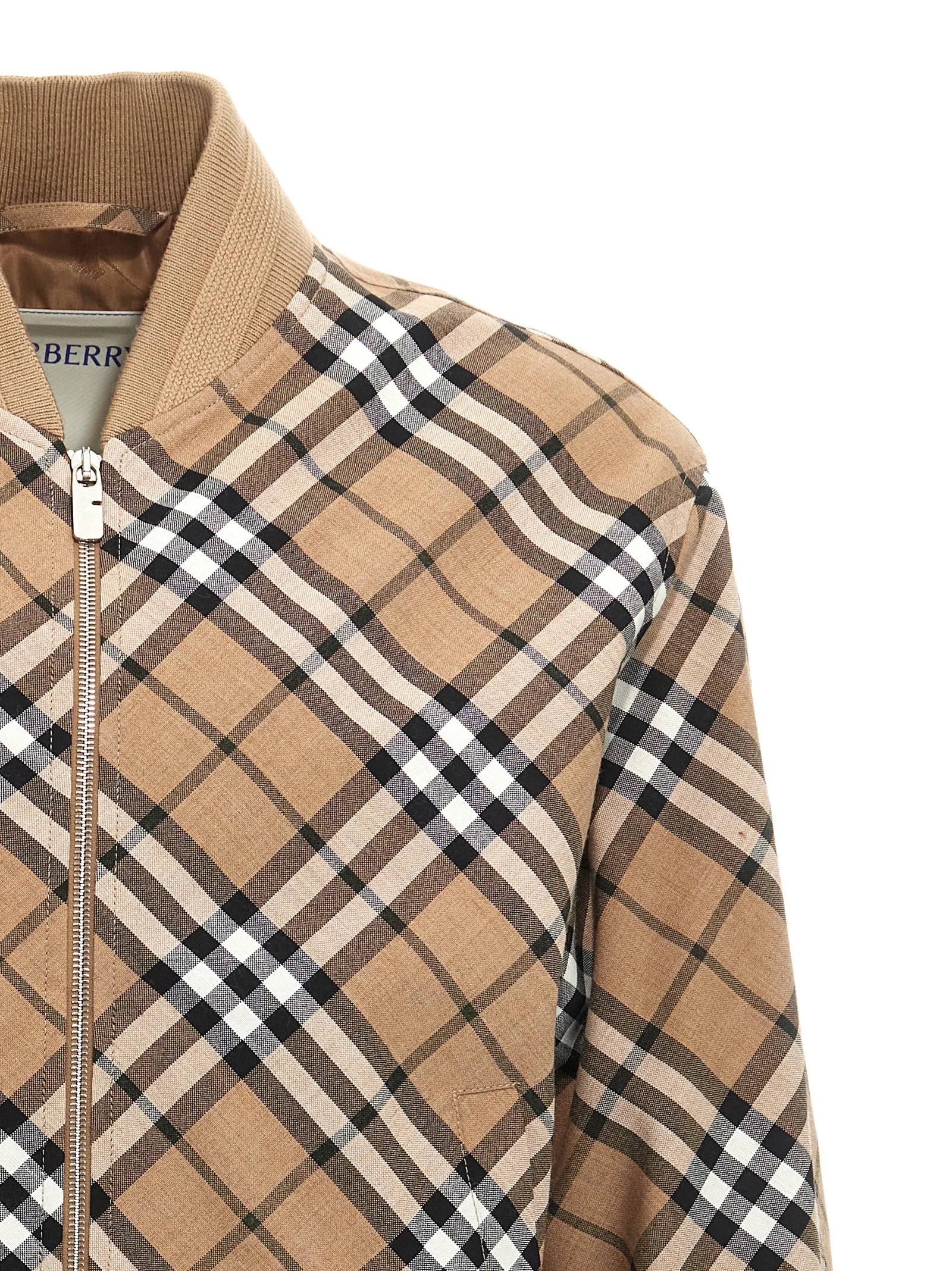 Multicolor Polyester Bomber - Image 3