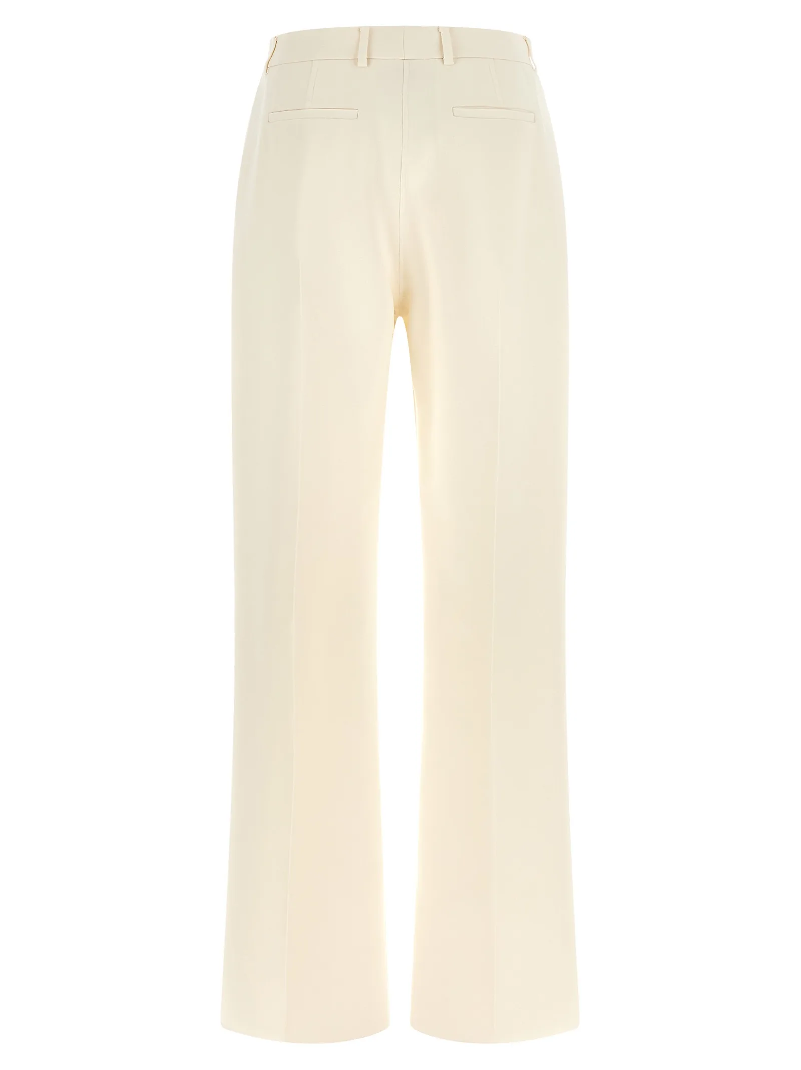White Virgin Wool Dress Pants - Image 2